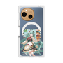 Premium Square Case with SnapMag［ Hatsune Miku × Kuppy Ramune - Hatsune Miku × Kuppy - Full-body Illustration 1 ］