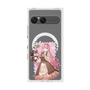 Premium Square Case with SnapMag［ Hatsune Miku × Kuppy Ramune - Megurine Luka × Ram - Full-body Illustration 1 ］