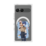 Premium Square Case with SnapMag［ Hatsune Miku × Kuppy Ramune - KAITO × Kuppy - Full-body Illustration 1 ］