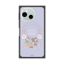 Premium Square Case with SnapMag［ Kuppyramu Friends - Flower ］