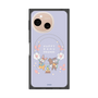 Premium Square Case with SnapMag［ Kuppyramu Friends - Flower ］