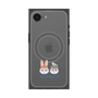 Premium Square Case with SnapMag［ Kuppyramu Friends - Logo - Nakayoshi  ］