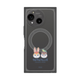 Premium Square Case with SnapMag［ Kuppyramu Friends - Logo - Nakayoshi  ］