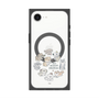 Premium Square Case with SnapMag［ Hello, It's Dog - All Together - Clear ］