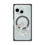 Premium Square Case with SnapMag［ Hello, It's Dog - All Together - Clear ］