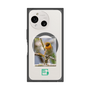Premium Square Case with SnapMag［ Green Future Project - Guira Tanager ］