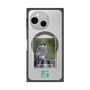 Premium Square Case with SnapMag［ Green Future Project - Aplomado Falcon ］