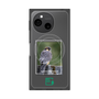 Premium Square Case with SnapMag［ Green Future Project - Aplomado Falcon ］