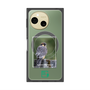 Premium Square Case with SnapMag［ Green Future Project - Aplomado Falcon ］