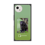 Premium Square Case with SnapMag［ Green Future Project - Black-mantled Tamarin ］