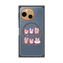 Premium Square Case with SnapMag［ Mokmokchan - Ribbons ］