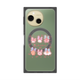 Premium Square Case with SnapMag［ Mokmokchan - Ribbons ］