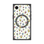 Premium Square Case with SnapMag［ Mokmokchan - Flower - All-over Pattern ］
