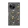 Premium Square Case with SnapMag［ Mokmokchan - Flower - All-over Pattern ］