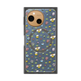 Premium Square Case with SnapMag［ Mokmokchan - Flower - All-over Pattern ］