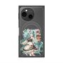 Premium Square Case with SnapMag［ Hatsune Miku × Kuppy Ramune - Hatsune Miku × Kuppy - Full-body Illustration 1 ］