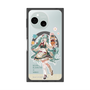 Premium Square Case with SnapMag［ Hatsune Miku × Kuppy Ramune - Hatsune Miku × Kuppy - Full-body Illustration 2 ］