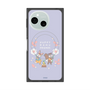 Premium Square Case with SnapMag［ Kuppyramu Friends - Flower ］