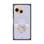 Premium Square Case with SnapMag［ Kuppyramu Friends - Flower ］