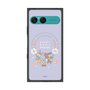 Premium Square Case with SnapMag［ Kuppyramu Friends - Flower ］
