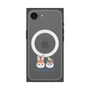 Premium Square Case with SnapMag［ Kuppyramu Friends - Logo - Nakayoshi  ］
