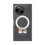 Premium Square Case with SnapMag［ Kuppyramu Friends - Logo - Nakayoshi  ］