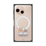 Premium Square Case with SnapMag［ Kuppyramu Friends - Logo - Nakayoshi  ］