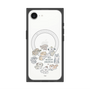 Premium Square Case with SnapMag［ Hello, It's Dog - All Together - Clear ］