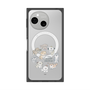 Premium Square Case with SnapMag［ Hello, It's Dog - All Together - Clear ］