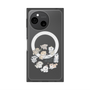 Premium Square Case with SnapMag［ Hello, It's Dog - All Together - Clear ］