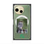 Premium Square Case with SnapMag［ Green Future Project - Aplomado Falcon ］