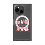 Premium Square Case with SnapMag［ Mokmokchan - Ribbons ］