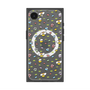 Premium Square Case with SnapMag［ Mokmokchan - Flower - All-over Pattern ］