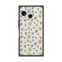 Premium Square Case with SnapMag［ Mokmokchan - Flower - All-over Pattern ］