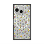 Premium Square Case with SnapMag［ Mokmokchan - Flower - All-over Pattern ］