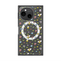 Premium Square Case with SnapMag［ Mokmokchan - Flower - All-over Pattern ］