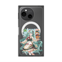 Premium Square Case with SnapMag［ Hatsune Miku × Kuppy Ramune - Hatsune Miku × Kuppy - Full-body Illustration 1 ］