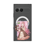 Premium Square Case with SnapMag［ Hatsune Miku × Kuppy Ramune - Megurine Luka × Ram - Full-body Illustration 1 ］