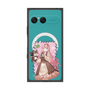 Premium Square Case with SnapMag［ Hatsune Miku × Kuppy Ramune - Megurine Luka × Ram - Full-body Illustration 1 ］