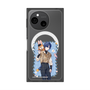 Premium Square Case with SnapMag［ Hatsune Miku × Kuppy Ramune - KAITO × Kuppy - Full-body Illustration 1 ］