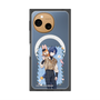 Premium Square Case with SnapMag［ Hatsune Miku × Kuppy Ramune - KAITO × Kuppy - Full-body Illustration 1 ］