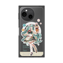 Premium Square Case with SnapMag［ Hatsune Miku × Kuppy Ramune - Hatsune Miku × Kuppy - Full-body Illustration 2 ］