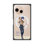 Premium Square Case with SnapMag［ Hatsune Miku × Kuppy Ramune - KAITO × Kuppy - Full-body Illustration 2 ］