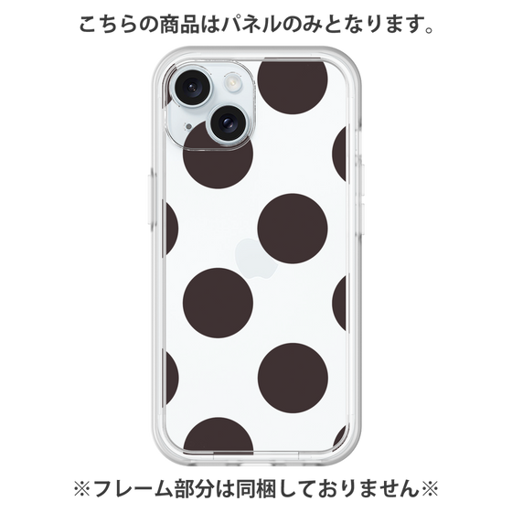 Premium Panel［ Simple Dot - Black ］