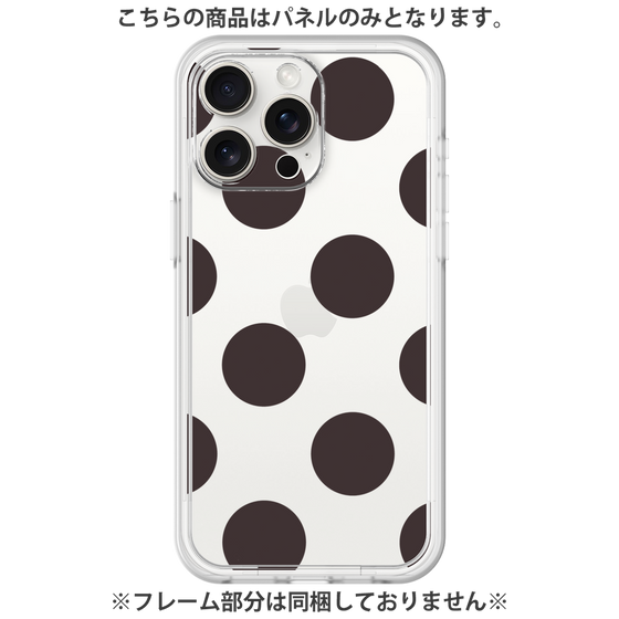 Premium Panel［ Simple Dot - Black ］