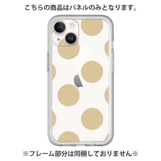 Premium Panel［ Simple Dot - Beige ］