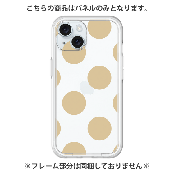 Premium Panel［ Simple Dot - Beige ］
