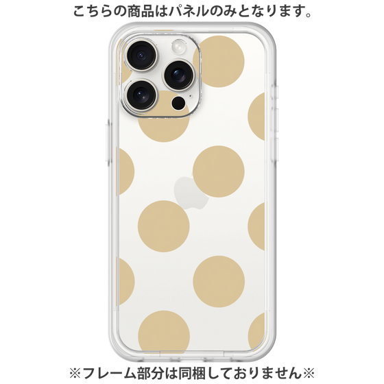 Premium Panel［ Simple Dot - Beige ］