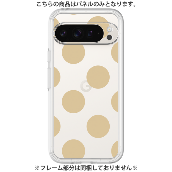 Premium Panel［ Simple Dot - Beige ］