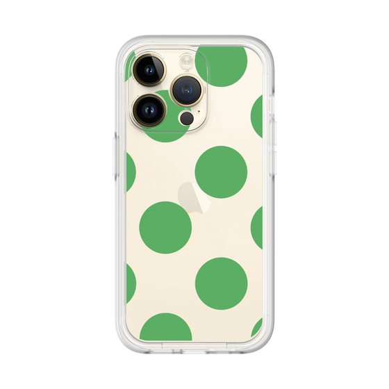 Premium Panel［ Simple Dot - Green ］